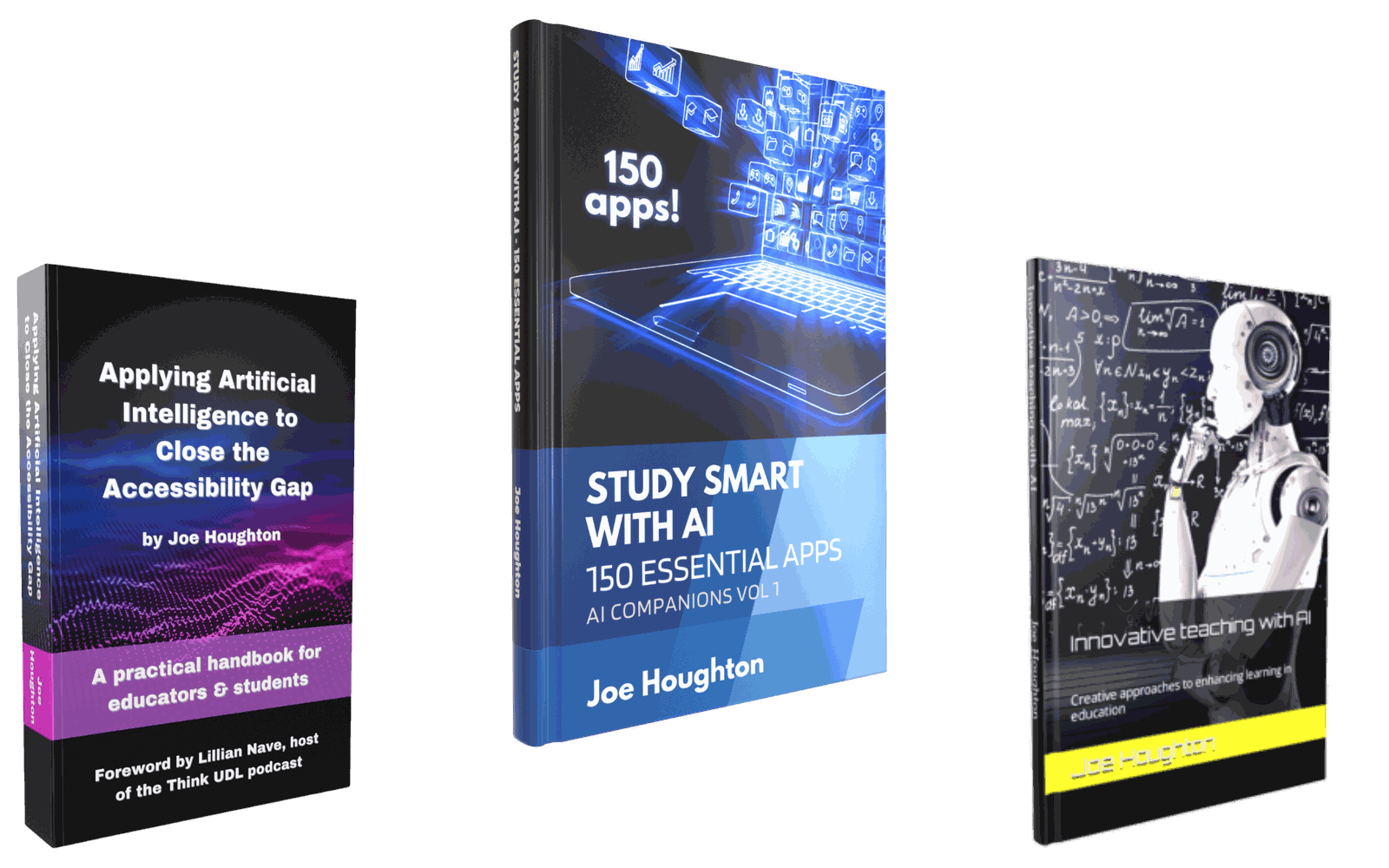 Joe Houghton's seven books on artificial intelligence