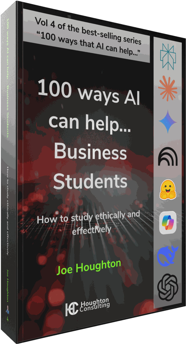 Cover of 100 Ways AI Can Help Business Students