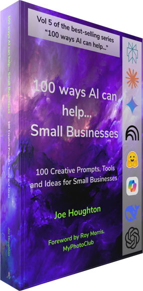 Cover of 100 Ways AI Can Help Small Businesses